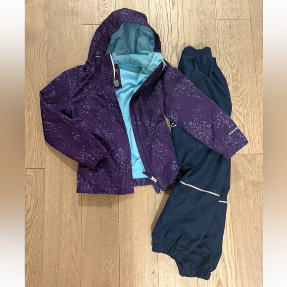 Paradox Other - Paradox Blue and Purple Kids' Jacket and Splash Pants